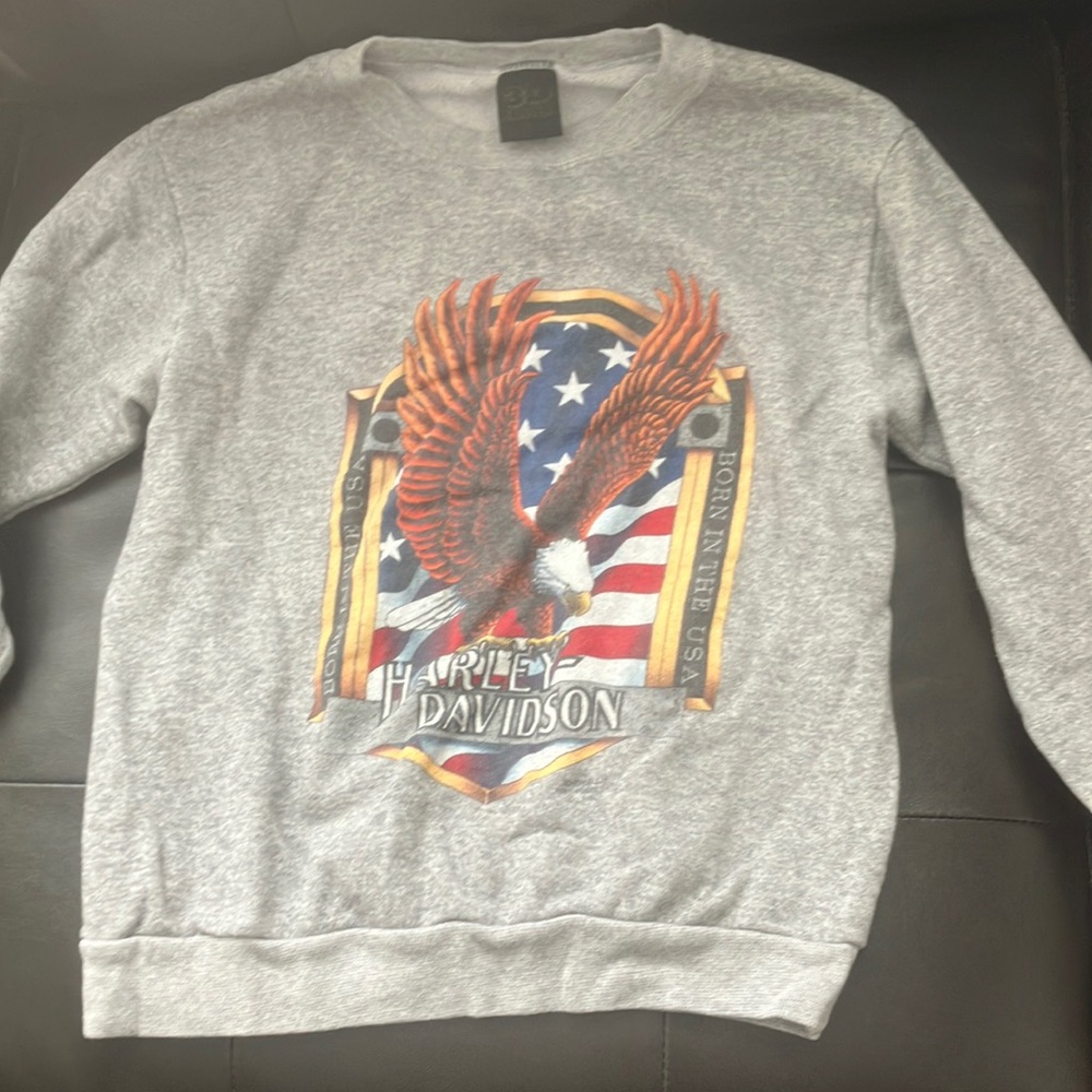 Harley Davidson crew neck sweater size S